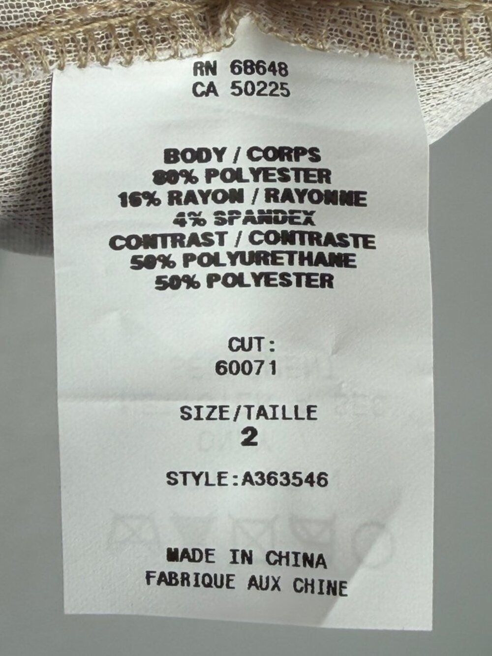 NWT ABS Tan Pleated A-Line Woven Mini Dress 2| Office Siren Dark Equestrian Twee - Picture 15 of 16